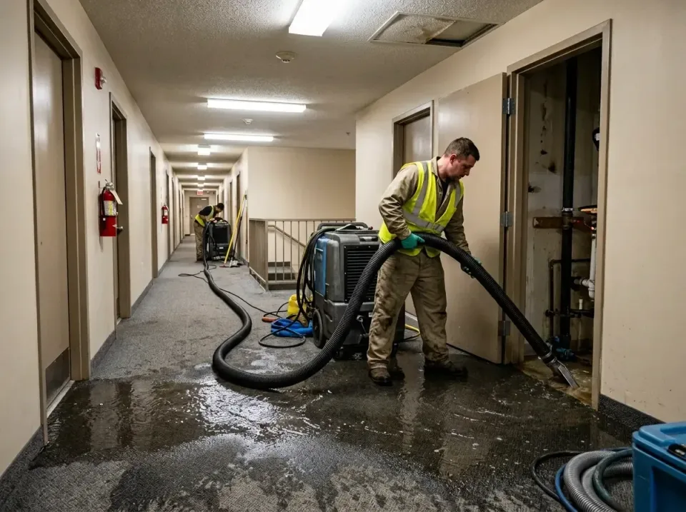 multi-unit-apartment-hallway-f-005 — frequently asked questions, Emergency Burst Pipe Water Extraction & Removal in Hardeevi…